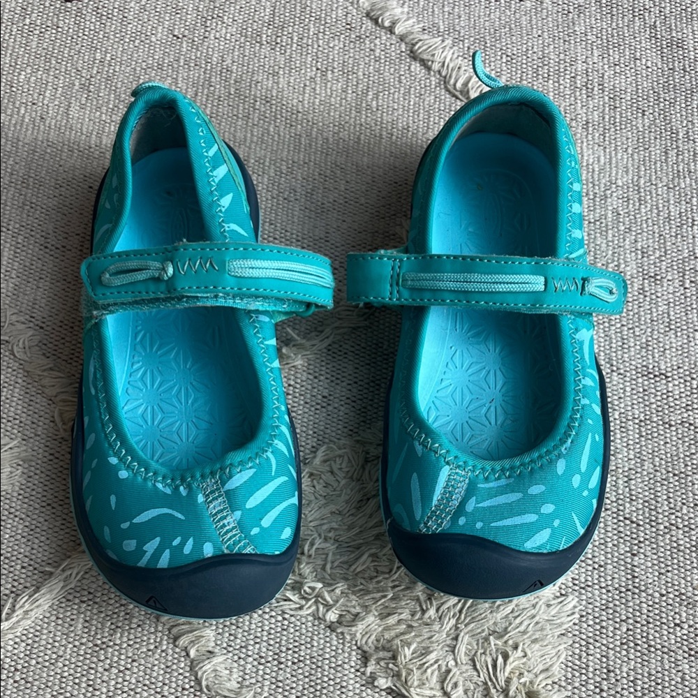 Keen Aqua Blue Mary Jane Shoes